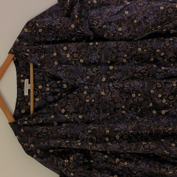 Free assembly ruffled sleeves blouse - Picture 3 of 11